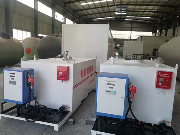 Barrier explosion-proof tank