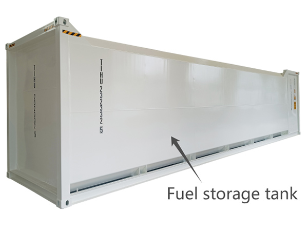 Containerised fuel station