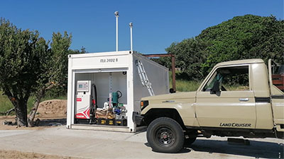 Unsafe factors in installation and use of skid-mounted gas stations