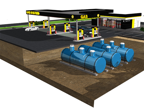 Underground SS Double Walled Tank Underground SS Double Walled Tank