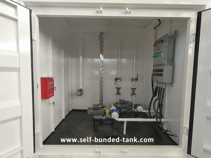 20ft Container Skid Mounted Station Without Refueling Machine