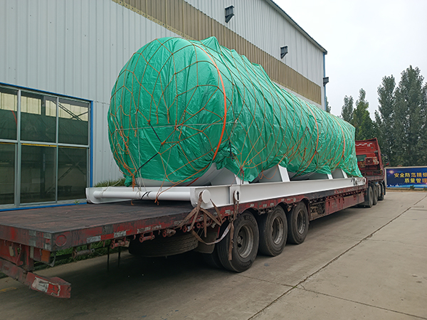 Mobile Skid Loading Gas Station Departure Site