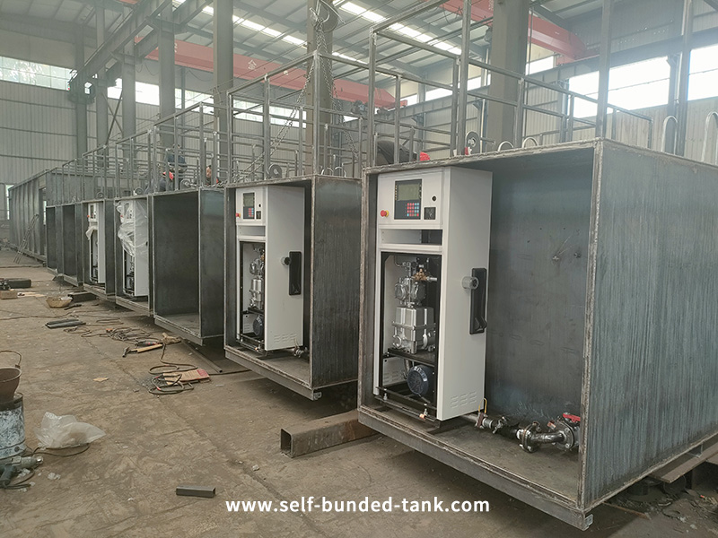 Skid Mounted Gas Station Processing Site Skid Mounted Gas Station Processing Site