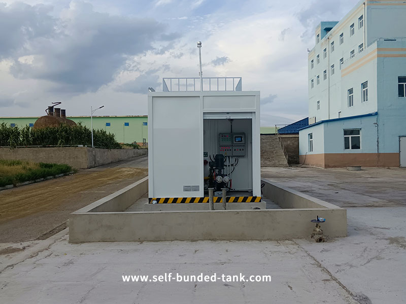 Skid-Mounted Gas Station For Internal Use Within The Company