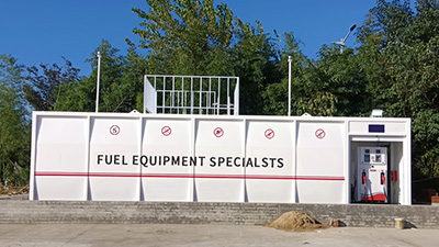 Basic specifications for safe use of skid-mounted gas stations and analysis of common faults