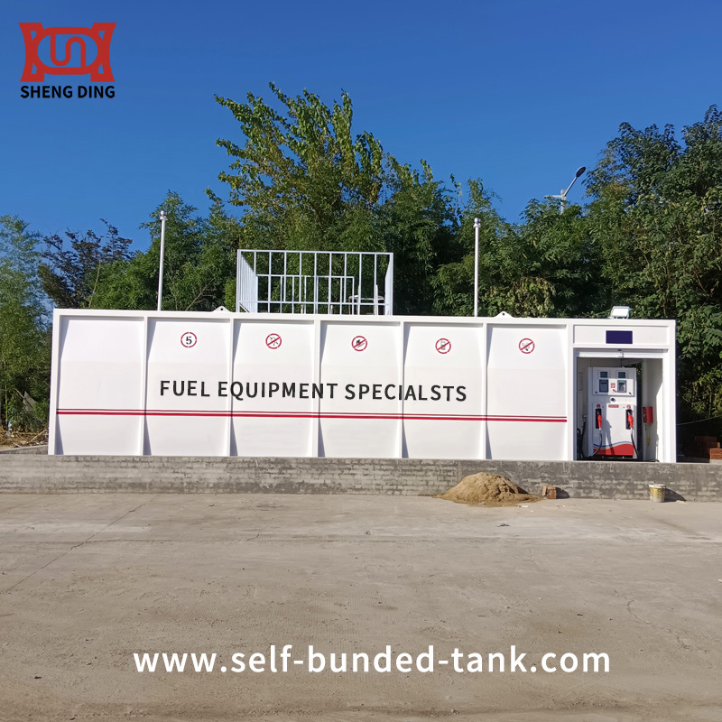 The Installation Of The Gas Station Has Been Completed The Installation Of The Gas Station Has Been Completed