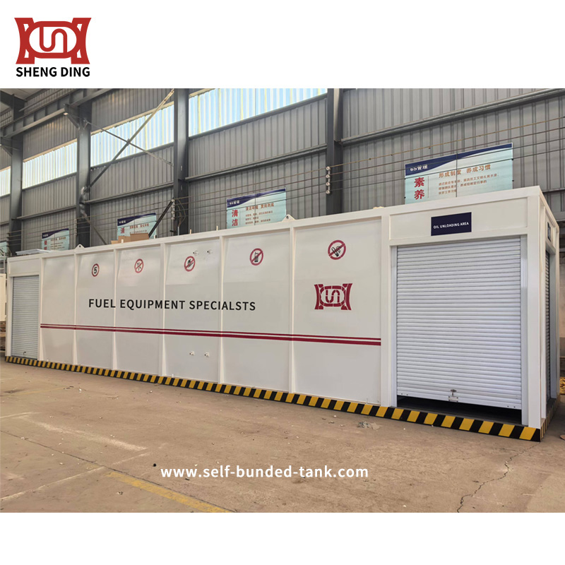 50kl Mobile Gas Station Ready For Shipment