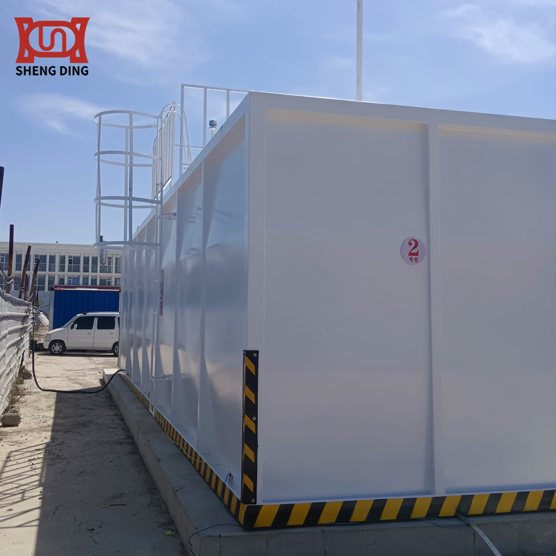 20ft Container Filling Station Installation Completed 20ft Container Filling Station Installation Completed