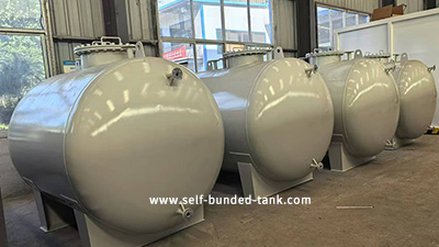 Five inspections of double-layer oil tank components before skid-mounted gas stations leave the factory