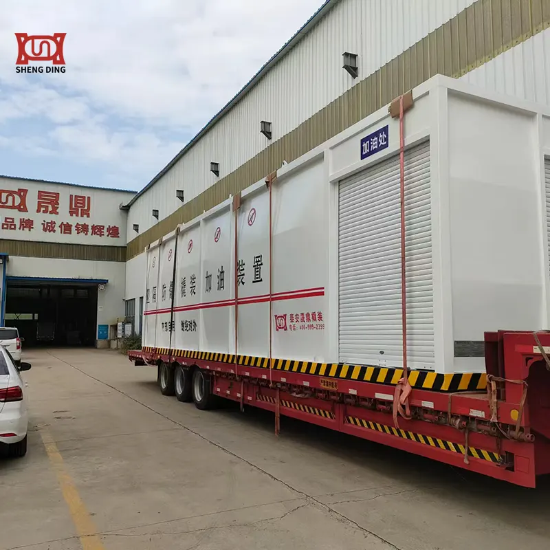 Skid Mounted Gas Station Delivery