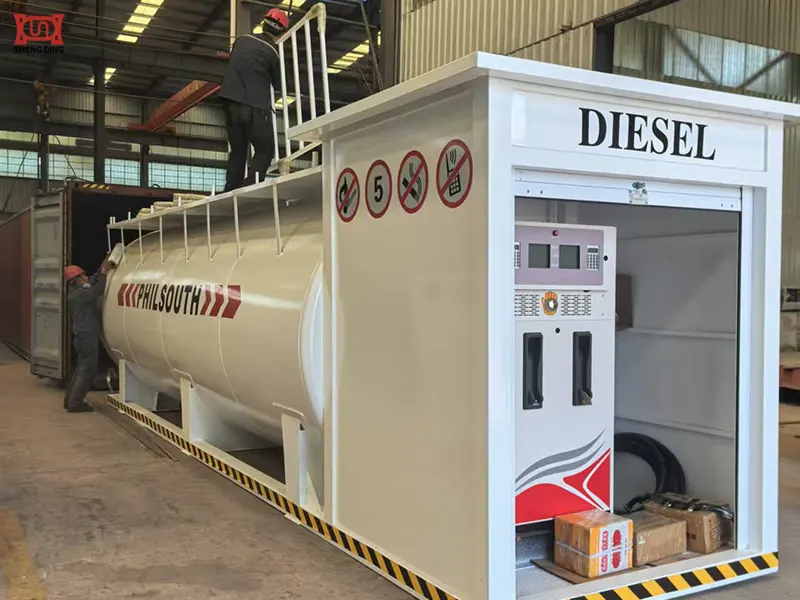 Mobile Fuel Station Prepare To Ship Mobile Fuel Station Prepare To Ship