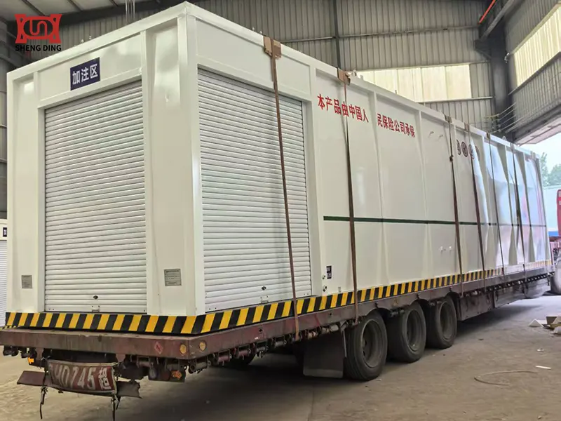 50,000 Liters Containerised Fuel Station Delivery Starts