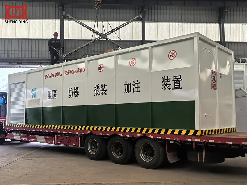 Barrier Explosion-Proof Skid-Mounted Filling Device