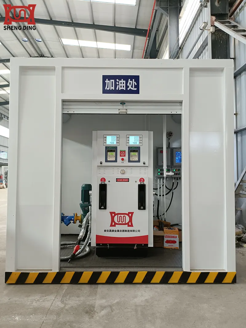 Skid-Mounted Gas Station Dispenser Skid-Mounted Gas Station Dispenser