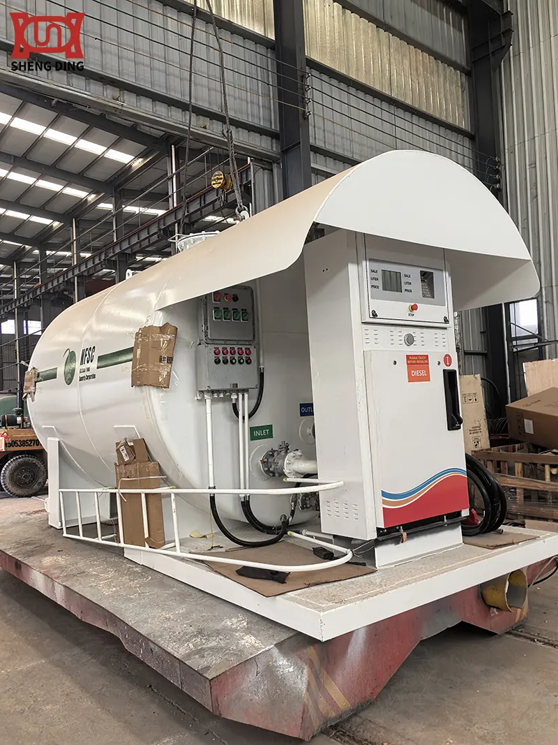 Skid-Mounted Fuel Station Skid-Mounted Fuel Station