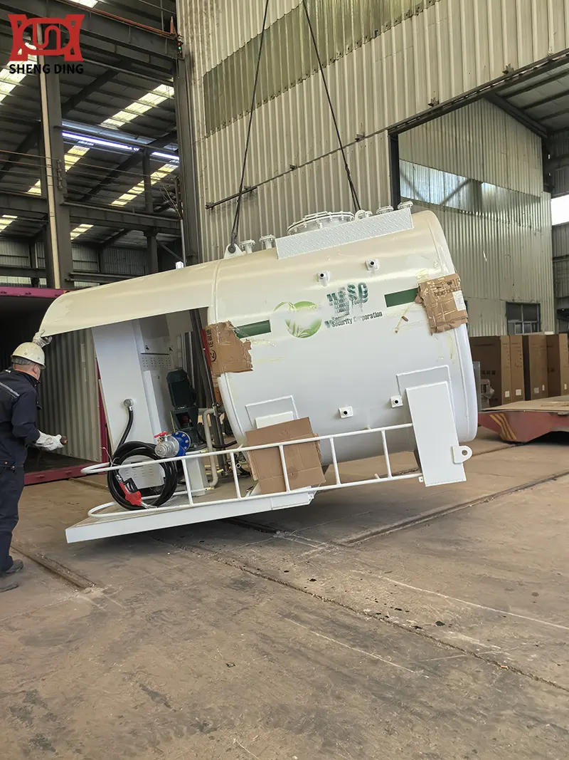 Skid-Mounted Fuel Station
