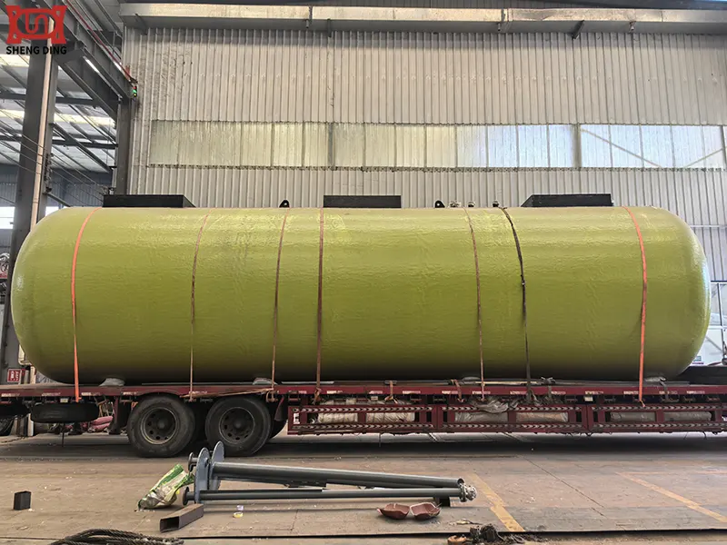 Double Walled Tank Loading