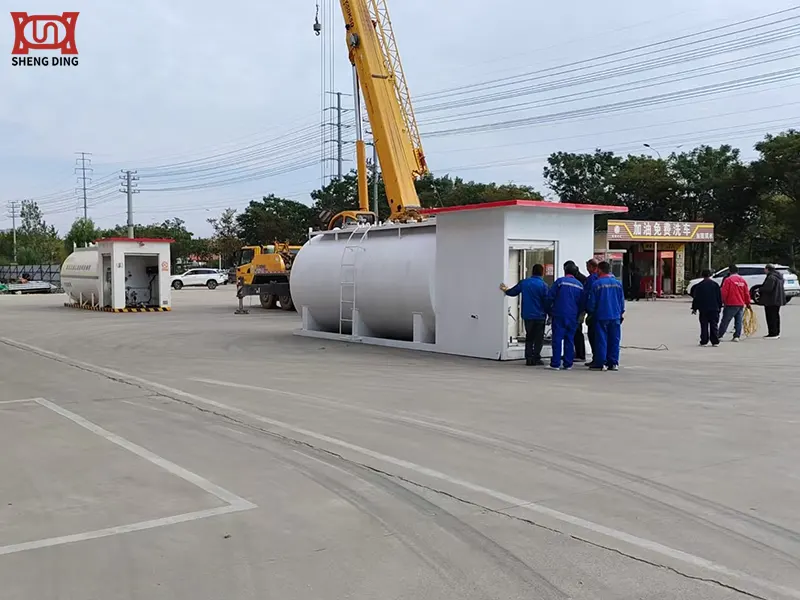 Machinery Equipment Manufacturer Installs Skid-Mounted Fuel Stations