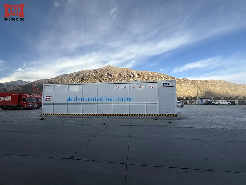 Mining Companies Install Skid-Mounted Fuel Stations