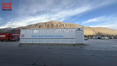 Comparison of Costs and Benefits of Installing Skid-Mounted Fuel Stations Within an Enterprise