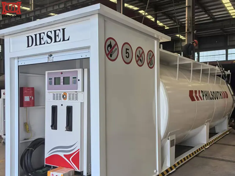 Mobile Gas Station in Production