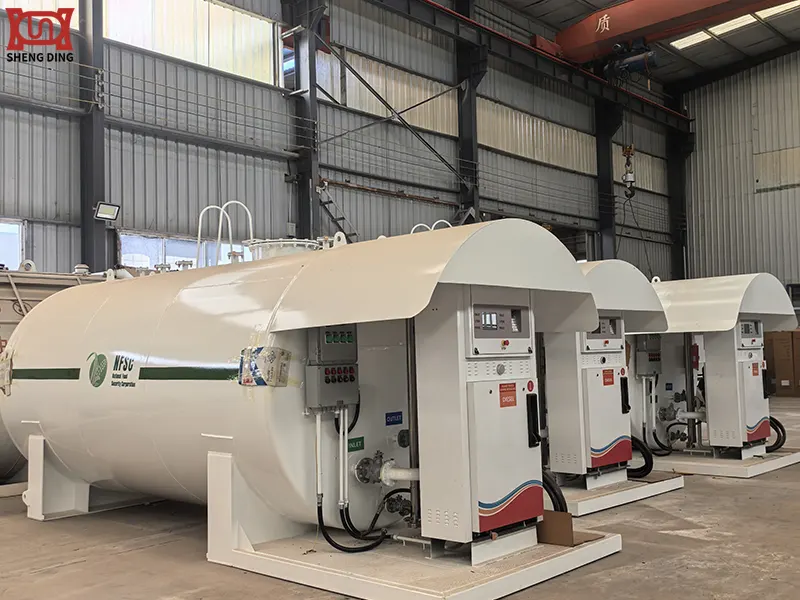 Mobile Gas Station Inventory Display