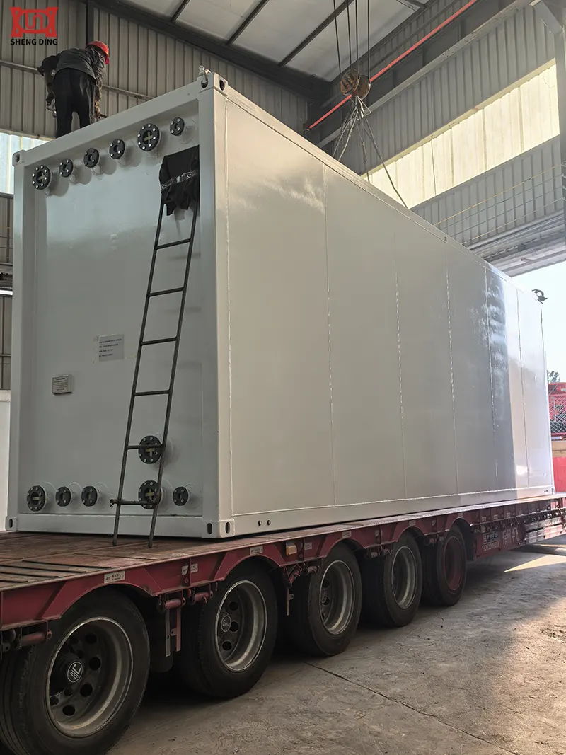Container Gas Station Loading and Shipping Container Gas Station Loading and Shipping