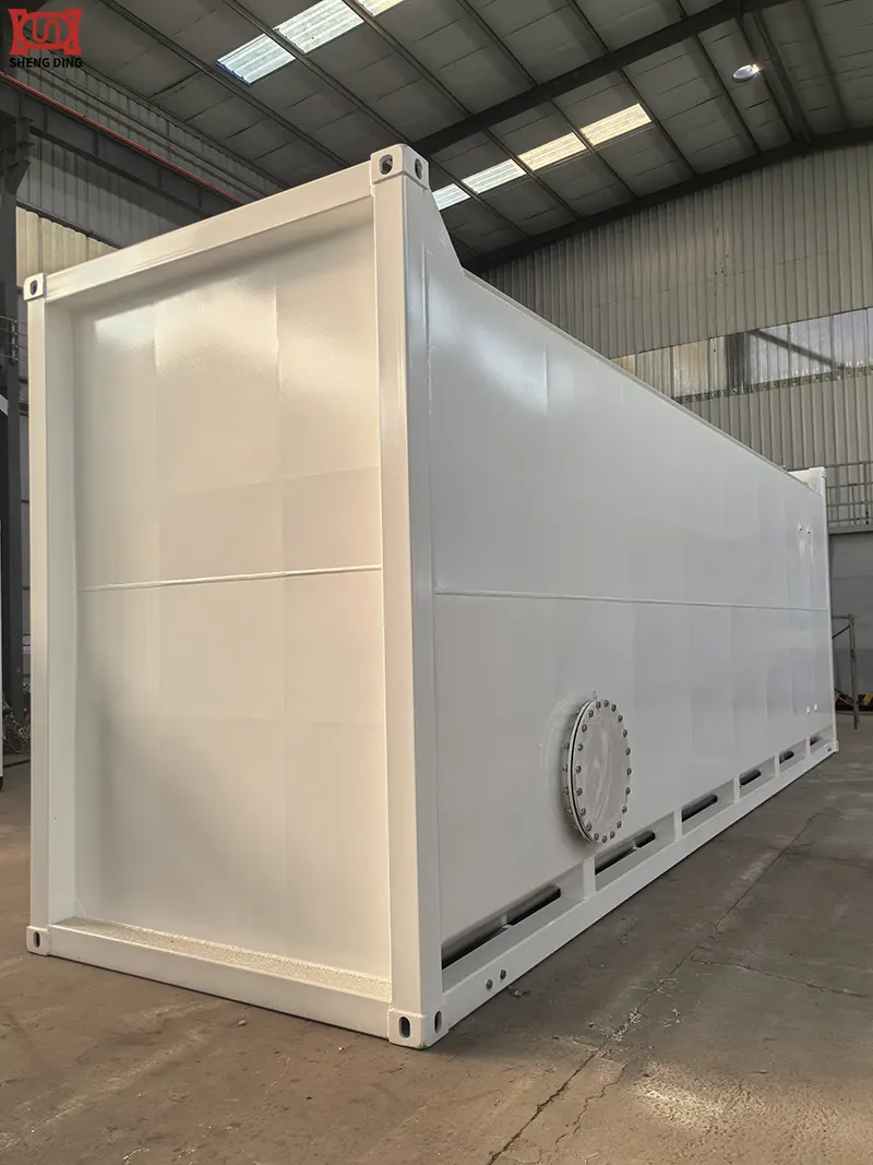 The Container Gas Station Is Currently Under Production and Processing