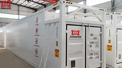 Basic Work and Details of Winter Protection for Skid-Mounted Fuel Stations