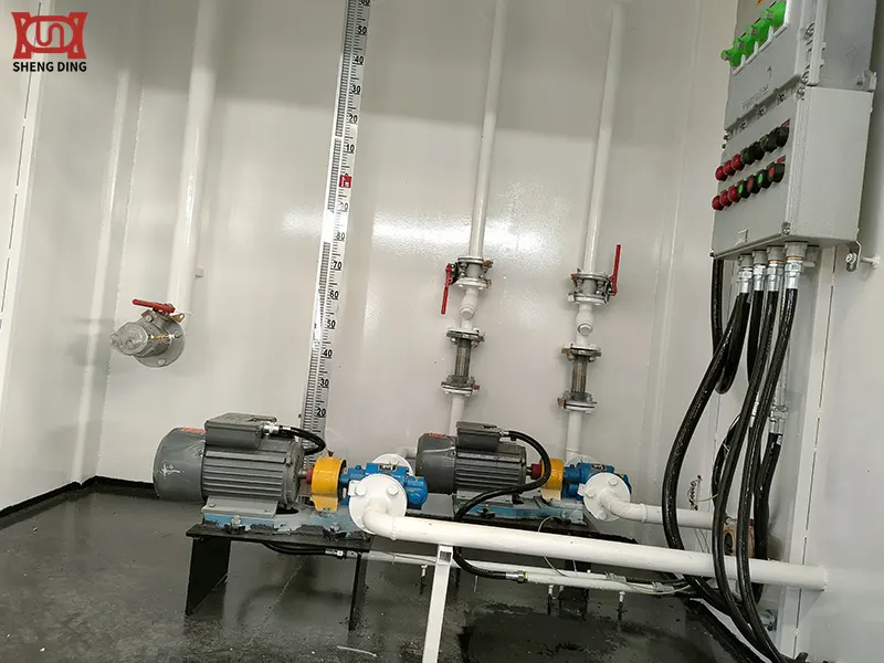 Check the Antifreeze Properties of the Skid-Mounted Fuel Station Fuel Pump