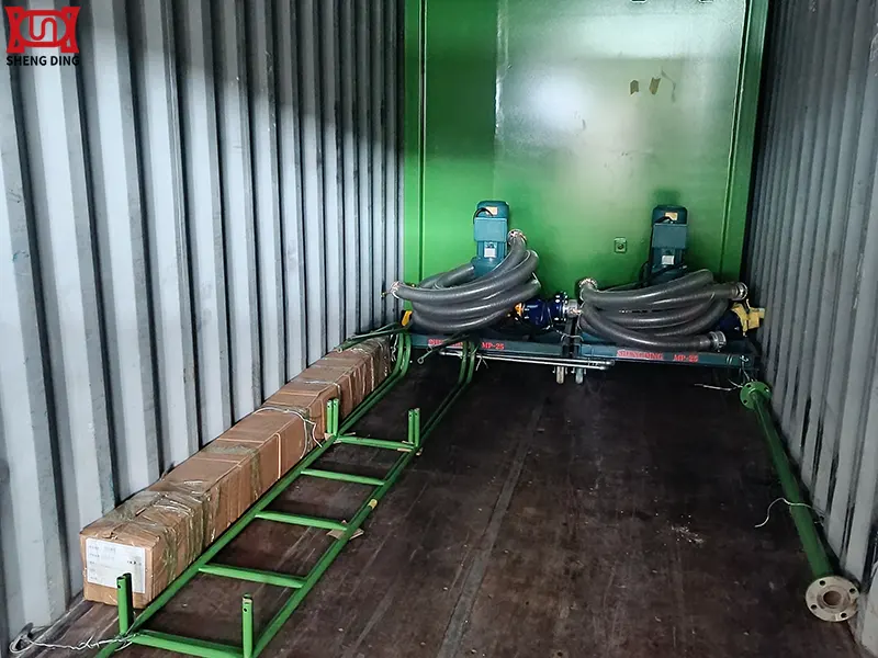 Skid-Mounted Fuel Station Fuel Pump