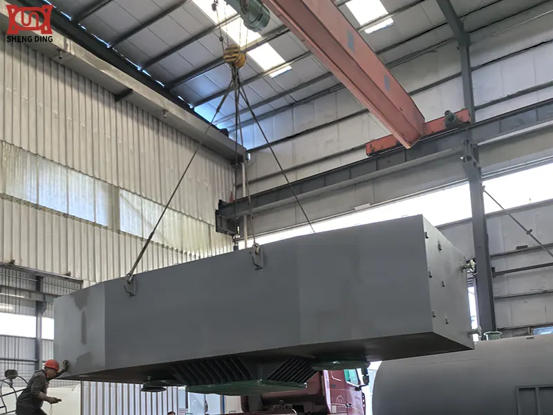 Square Barrier Explosion-Proof Oil Storage Tank Loading