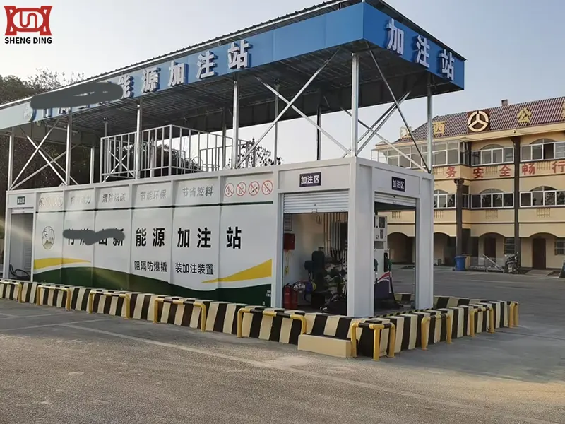 New Energy Skid-Mounted Refueling Station in Operation New Energy Skid-Mounted Refueling Station in Operation