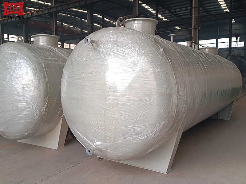 Double-Walled Oil Storage Tanks Completed Packaging