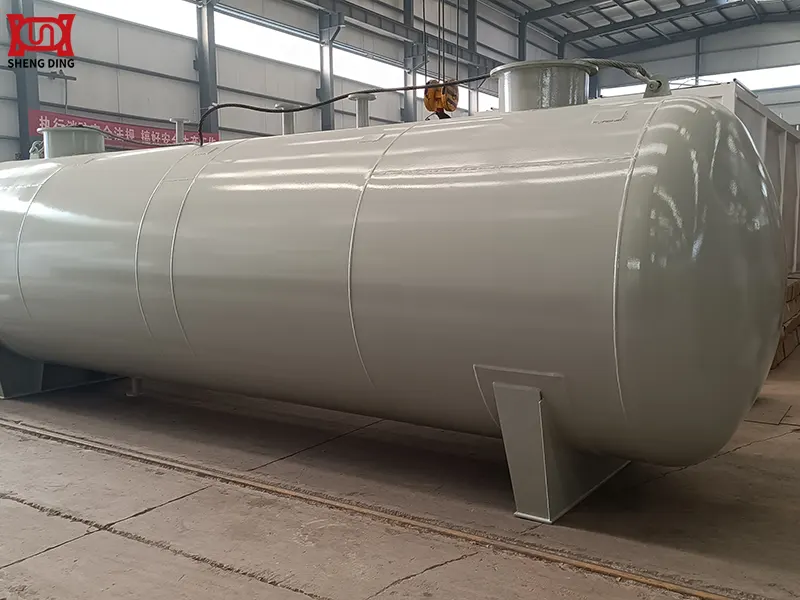 High-Quality Double-Walled Oil Storage Tanks Are Under Production High-Quality Double-Walled Oil Storage Tanks Are Under Production
