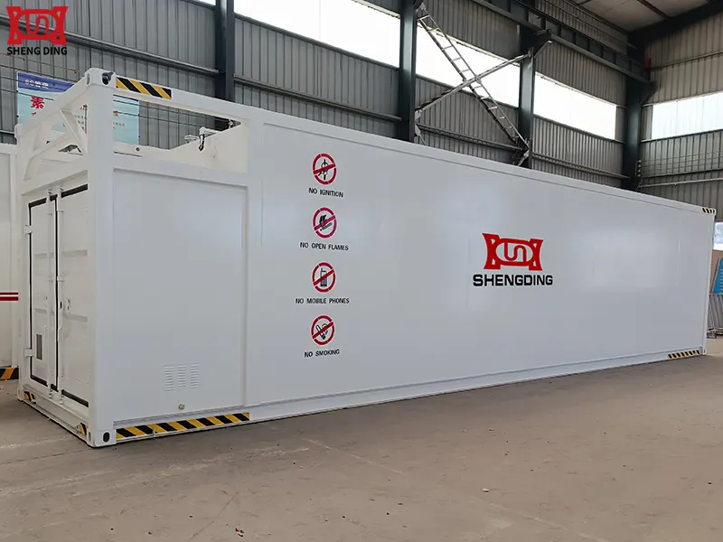 Mobile Fuel Station Awaiting Export