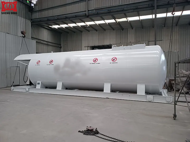 Mobile Gas Station Awaiting Delivery