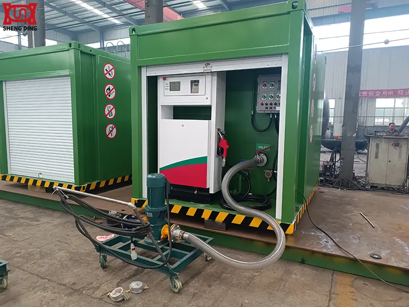 Skid-Mounted Fuel Station Flow Calibration Work