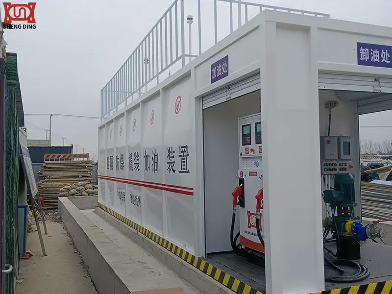 Explosion-Proof Skid-Mounted Refueling Device