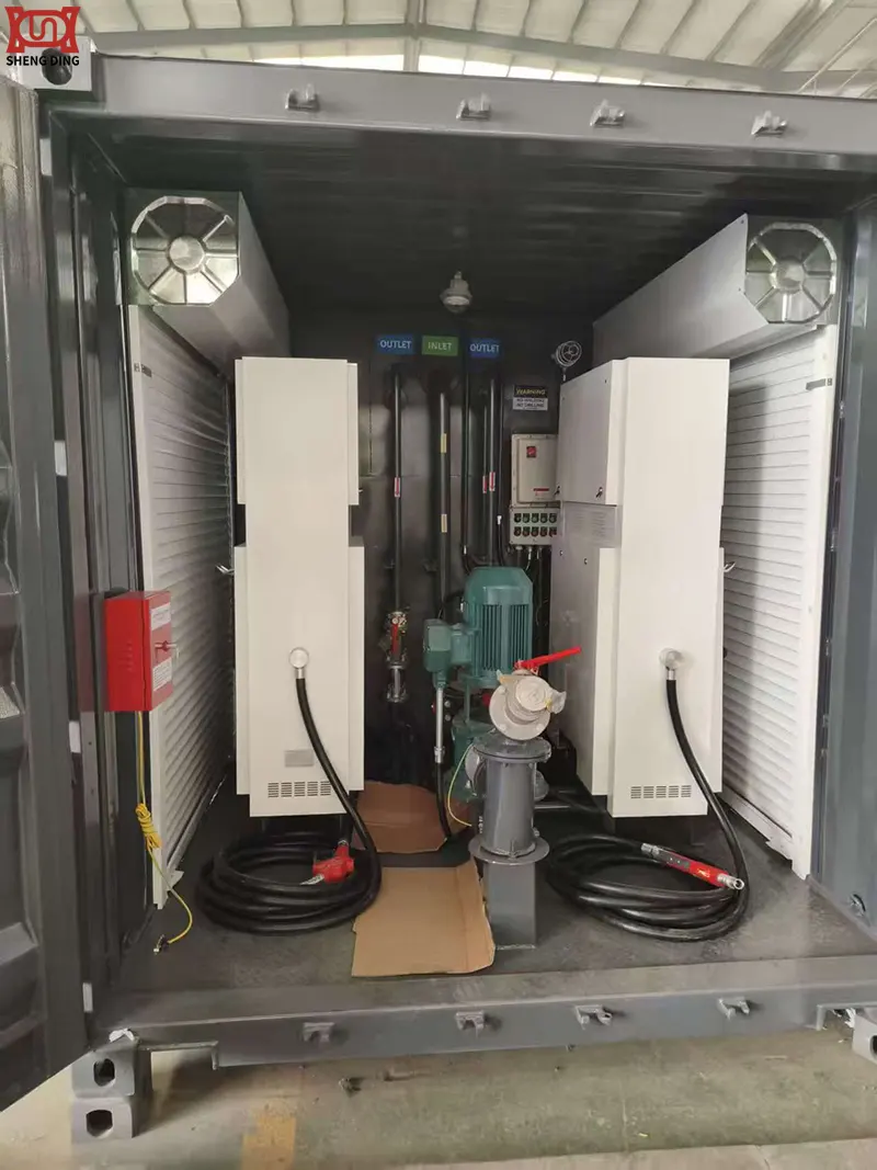 Skid-Mounted Fuel Station Explosion-Proof Device Demonstration