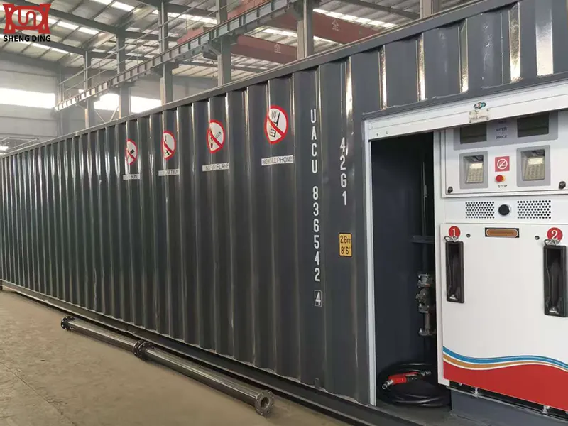 Skid-Mounted Gas Station Explosion-Proof Barrier Device