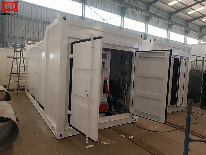 30-Ton Skid-Mounted Fueling Station Currently in Production 30-Ton Skid-Mounted Fueling Station Currently in Production