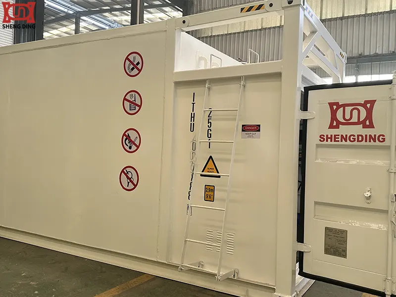 Skid-Mounted Fuel Station Installation Environment