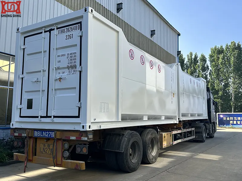 Container Fuel Station as ISO Container
