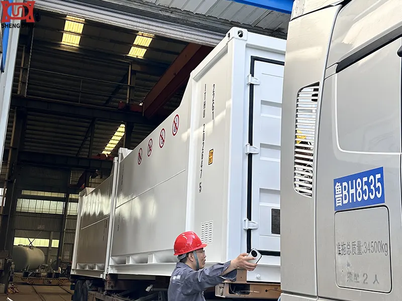 Skid-Mounted Gas Station Exit Dispatch Skid-Mounted Gas Station Exit Dispatch